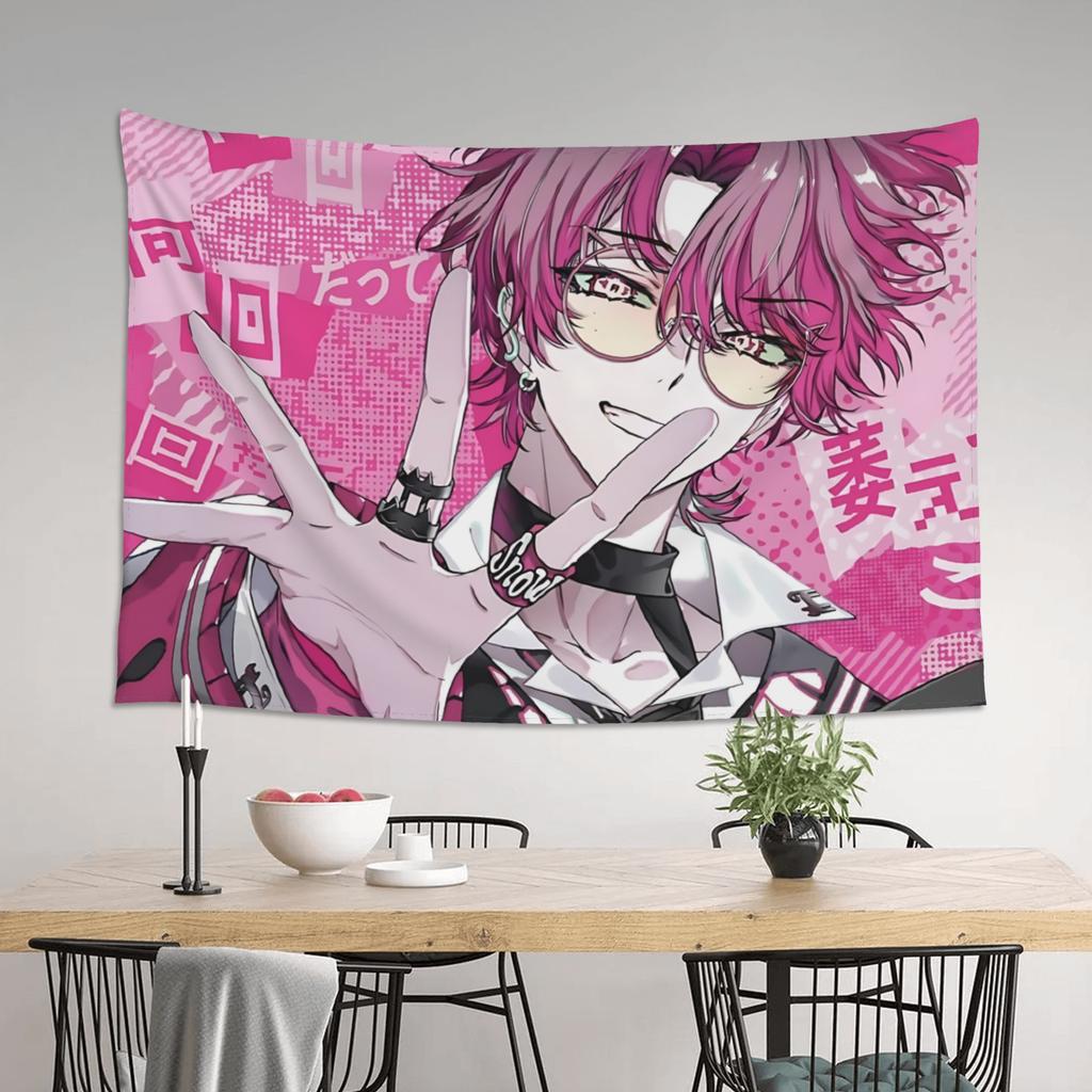 Colorful Anime Girl Tapestry Wall Hanging Blanket Tapestry Home Decor Items Wall Decorations