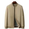 Dad's Coat Spring and Autumn Spring Middle-aged Men's Baseball Collar Jacket Middle-aged and Elderly Casual Stand-up Top