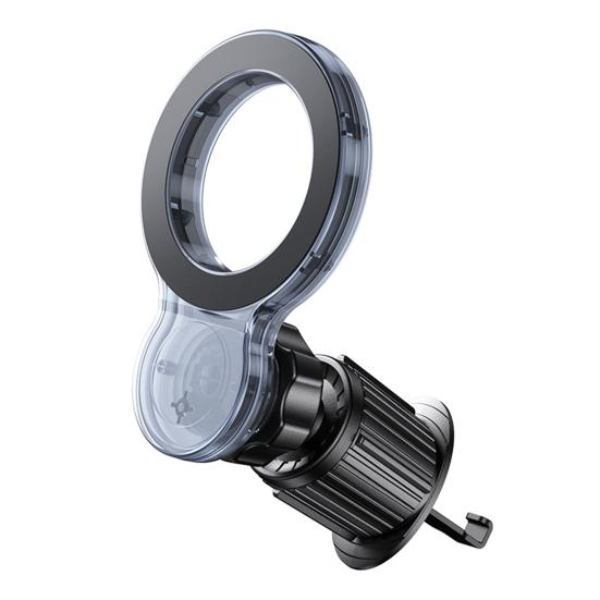 

Автомобильный держатель для телефона Yousheng с вентиляционным отверстием, сильный магнитный противоскользящий крючок, нескользящая навигация, гравитационное крепление, автомобильные принадлежности чёрный