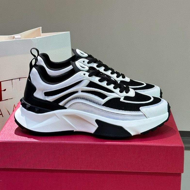 

European New Guangzhou Shoes Popular Sports and Casual Shoes Breathable Comfortable Versatile Height Increasing Board Shoes Trendy Men s Shoes 38