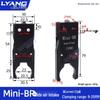 Pneumatic Mini Grippers: A/B/C/E Robot Arm Clamps for Injection Molding (J1060/J1080).