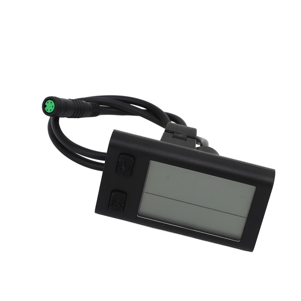 Electric Bike LCD Display Meter Cycling Speedometer Odometer Bike Computer Panel 24V 36V 48V