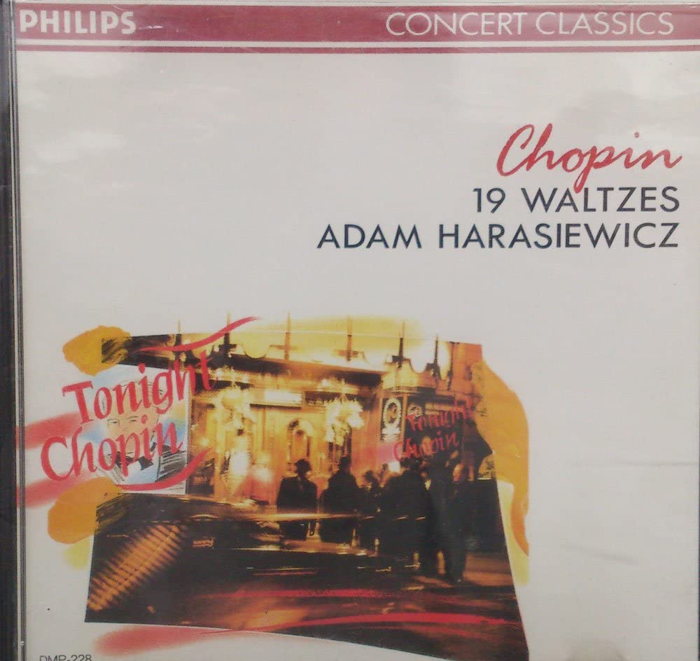 

CD HARASIEWICZ - Chopin / Waltz Complete Works DMP228 Philips Japan Classical Used