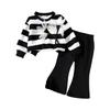 Kids Casual Long-Sleeve Set, Comfortable Daily Wear Outfits