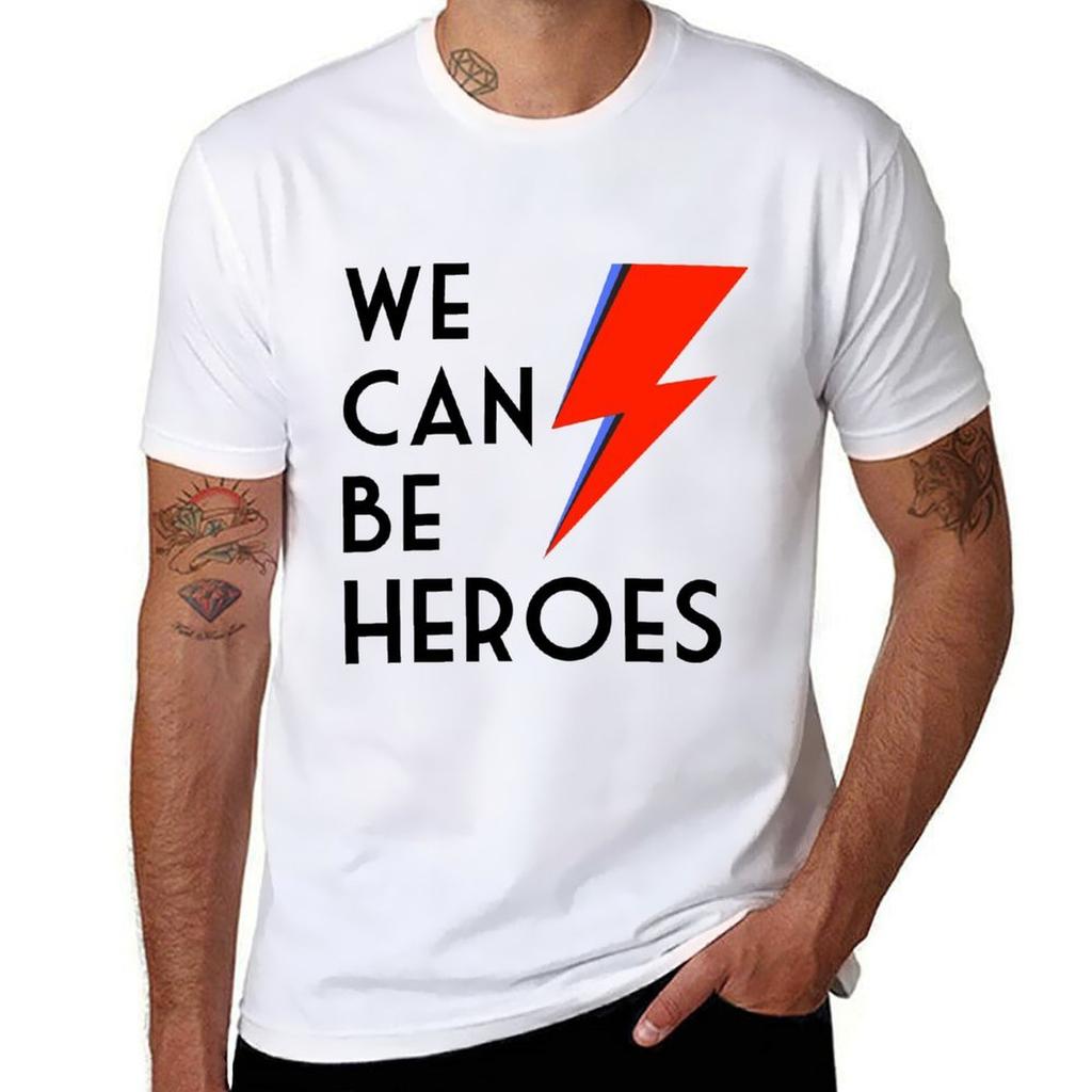 We Can Be Heroes TShirt Holiday Lightweight TShirt