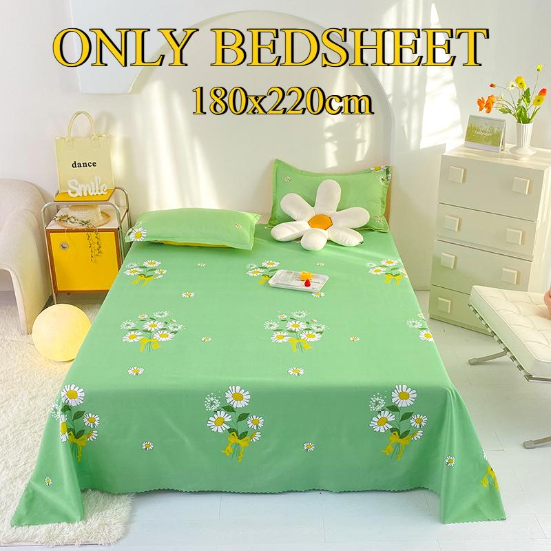 Bettlaken Hautfreundlich Gebürstet Verdickt Doppel Einzelbett Mehrspezifikationslaken für Alle Jahreszeiten