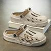 Men Slippers Summer New EVA Soft-soled Platform Slides Sandals Indoor Outdoor Walking Beach Shoes Flip Flops Mens Shoes Big Size