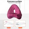 Memory Foam Knee Pillow Soft Breathable Zipper Closure Ergonomic Design Leg Alignment Cushion