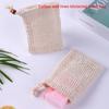 Pěnicí síťka na mýdlo Síťované sáčky Koupelové mycí pomůcky Čištění těla Pomůcka na pěnu Síťka Hloubkové čištění Domácí koupelna Exfoliační potřeby