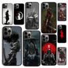 Autumu Japanese Samurai Ninja Phone Case Cover for iPhone 16 15 12 Mini 11 13 14 Pro Max SE 2020 Apple 6S 7 8 Plus Coque