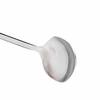 Coffee Spoon Stainless Steel Round Tea Dessert Sugar Stirring Spoon Long Handle for Cafe Kitchen