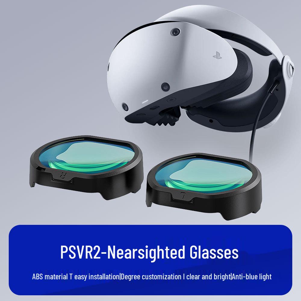 Rámeček brýlí pro krátkozrakost kompatibilní s PSVR2: Čočky proti modrému světlu, astigmatismu a dioptrické čočky pro VR chytré brýle.