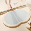 Absorbent Bathroom Floor Mat Imitation Cashmere Carpet Toilet Toilet Toilet Door Floor Mat