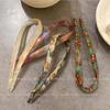 Elegant U-Shaped Acetate Hairpin for Women - Chic, Cute Bun Styling Tool, 2025 Trendy Headwear