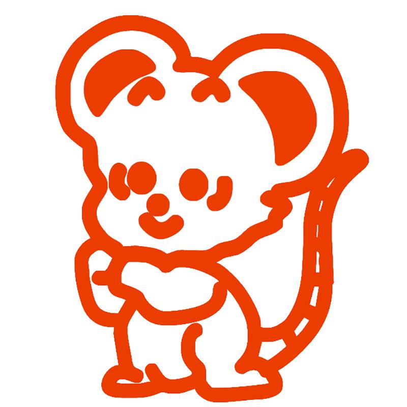 Zodiac Animal Stamps: Ox, Rat, Rabbit, Dragon, Pig, Tiger, Snake, Horse - Cartoon Stamps for Kids