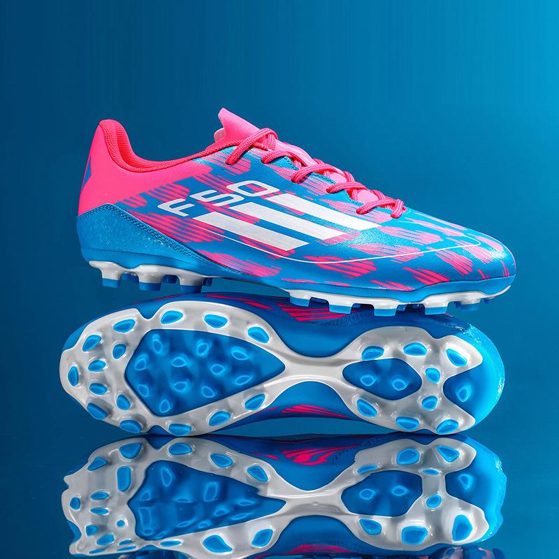 Kopačky s nízkým svrškem Pánské a dámské kopačky s vysokým svrškem na hru Sportovní boty Zlomené hřeby Studentské zelené tréninkové boty Velikost 30-45