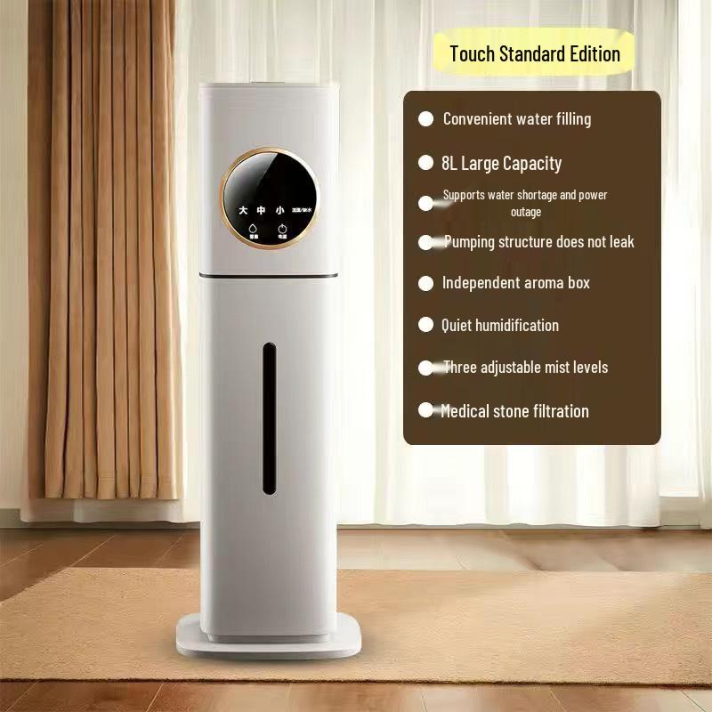 8L Aromatherapy Humidifier with Large Mist for Bedroom and Nursery