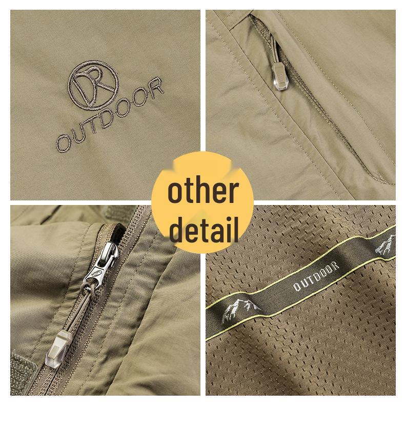 Men's Versatile Waterproof Windbreaker: Spring/Autumn Plus Size Casual Outdoor Sports Jacket