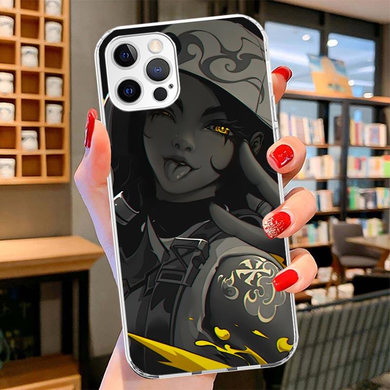 Valorant Game Cool Cover Phone Case For iPhone 16 17 Air 15 14 Pro Max 16E Phone Case 13 Mini 12 11 7 SE 8 Print Pattern Fit Cas