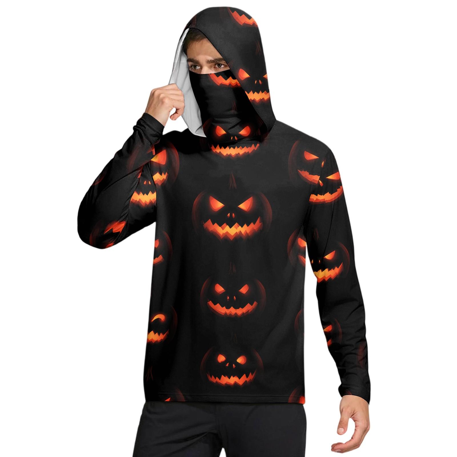 

Men s UPF50+ Sun-protective Shirt, Quick-drying Long-sleeved Shirt, Running Exercise Fishing Shirt XXL