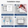 Electric Plug Rainproof Cover 86 Type Switch Protective Cover Socket Waterproof Box Outdoor Wall-mounted Rainproof Cover Box