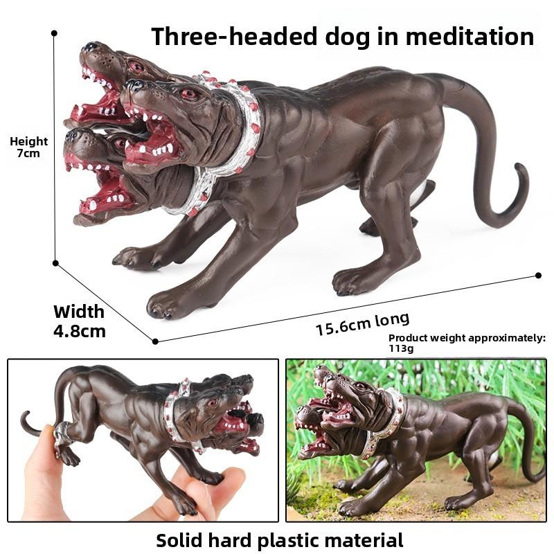 Spirit Stone Bat Bull Monster Spitfire Flying Dragon Animal Ornament Model