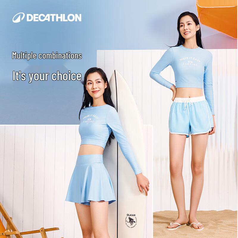 Dámské plavecké a plážové šortky Decathlon