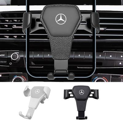 Car Phone Holder Car Air Vent Clip Mount Mobile Cell Phone Stand For Mercedes-Benz A B C E S Class W168 W169 W176 W177 W245 W246 W247