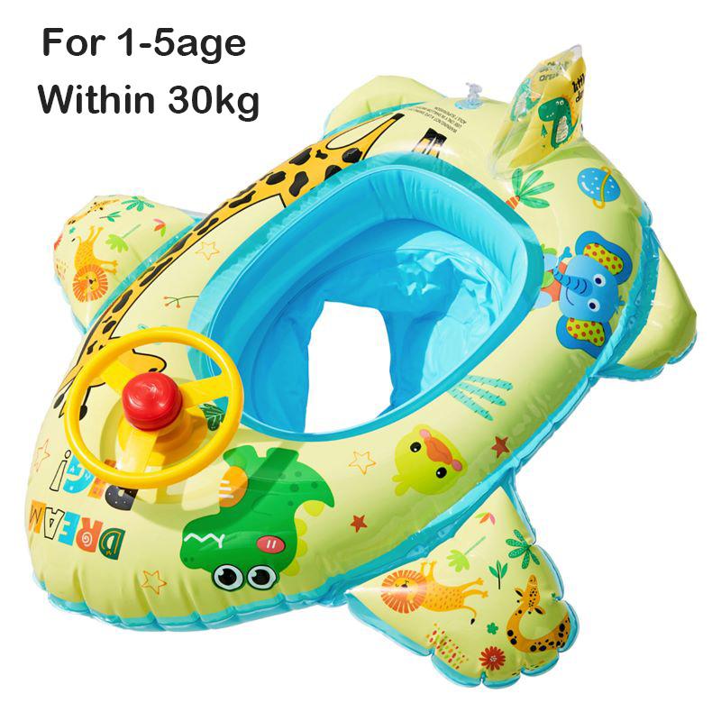 Rooxin Baby Swimming Ring Water Play Tube Pool Floats for Children Swim Circle Unicorn Flamingo Pool Inflatable Toy Summer Party St Practical Use