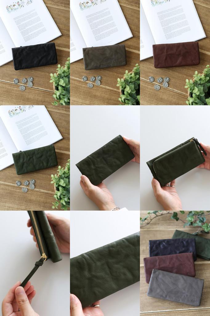 Dakota BLACK LABEL Long Wallet, Green, BL-620243-50