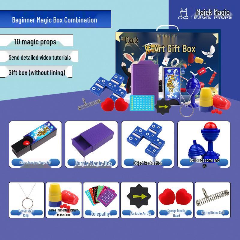 Magic Props Set: Educational Performance Kit for Boys and Girls - Perfect Festival or Birthday Gift