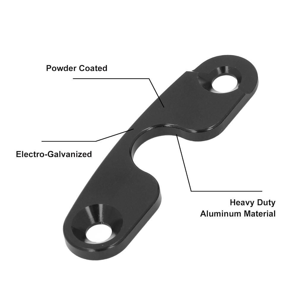 2pcs Round 2 Design Heavy Duty Visor Clips Sunshade Mounting Clips  Vehicle Sagging Sun Visor Repair