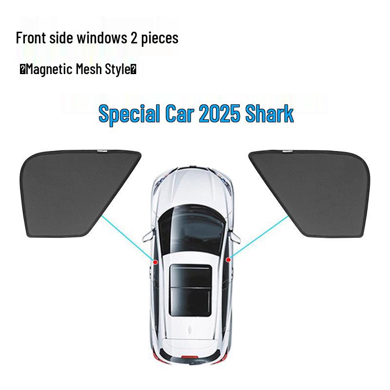 BYD Shark6 25-Jahres Sonnenschutznetz & Wärmeblockierende Vorhänge für Pickups