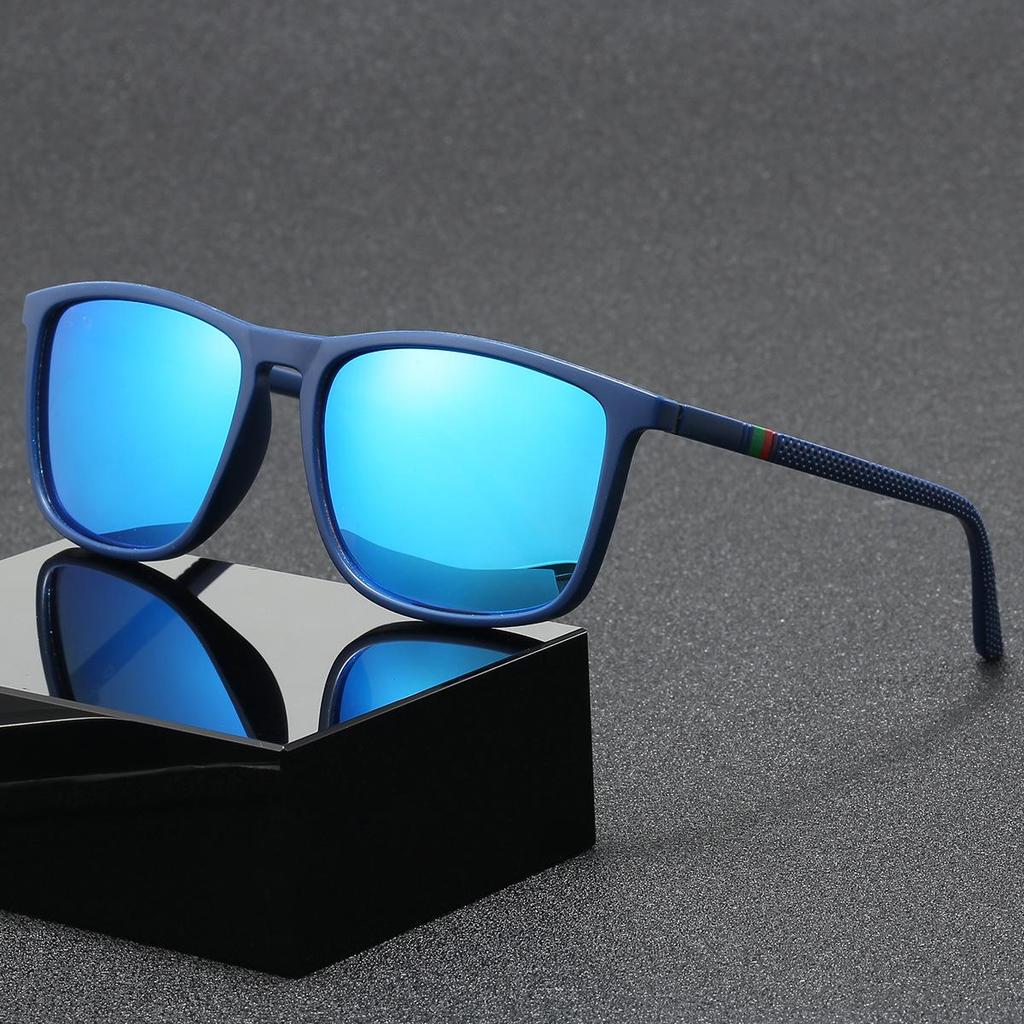 Retro Polarized Anti-UV Driving & Fishing Sunglasses with Fashion Square Frame