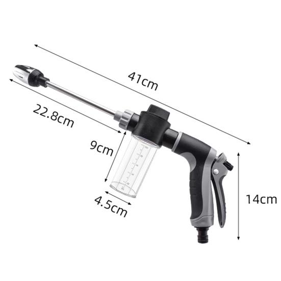 Pressure Washer with Ergonomic Handle 3 Modes Adjustable Portable Multi-Purpose Cleaning Sprayer Car Washer Tool