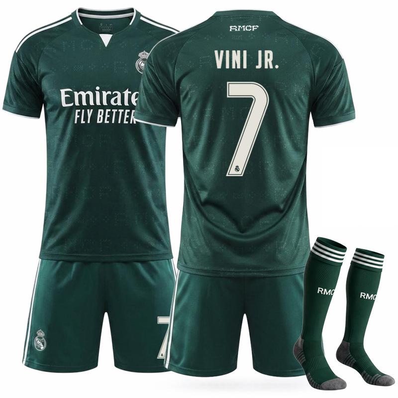 26/27 Real Madrid Football Kits Jersey Set with Socks