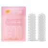 Miji Double Finger Sleeves with Raised Particles - G-Spot Adult Flirting Toys (500/Box)