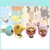 Agumon Squirtle Slowbro Anya Forger Plush Hat Cute Cartoon Warmth Winter