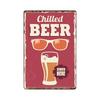 Beer Vintage Metal Tin Sign Chic Home Bar Cafe Poster Wall Decor Art Plaque Pub Tavern Retro Decorative Plates 20*30 CM