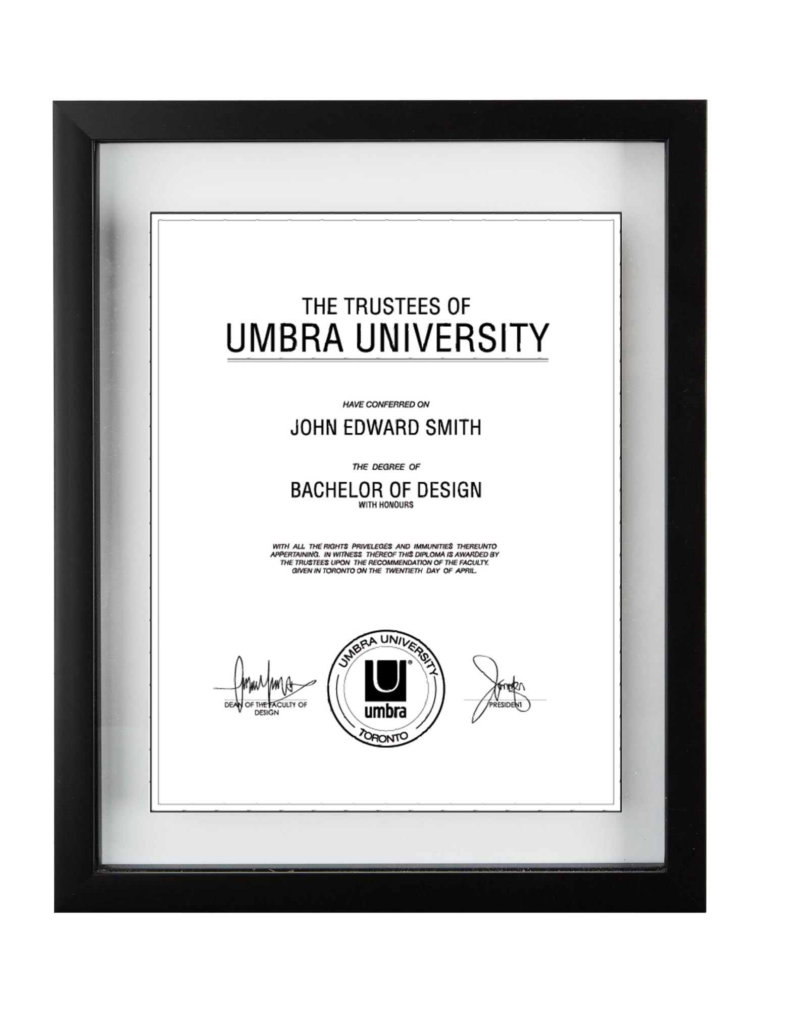 

Umbra Photo Certificate Photo Photo Small Document Wall Umbra Black Frame, A4, Frame, Display, Art, Frame, Hanging, 30x37.5cm, DOCUMENT, 2316280040, чёрный