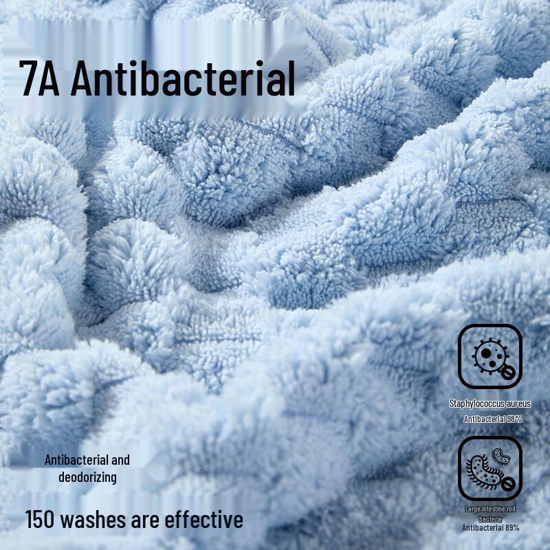Grace 7A Antibacterial Cloud Grid Bath Towel