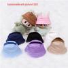17cm Macaron LABUBU Fisherman Hat Beanie with Logo Print