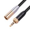 3.5mm To Mini XLR Cable, 1/8 Inch Stereo To 3 Pin Mini XLR Male Cord Adapter Connector, Balanced Male Mini-XLR To 3.5mm