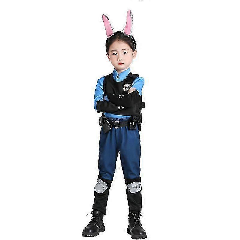 Boy - Crazy Zootopia Anime COSPLAY Judy Police Officer Costume