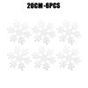 Christmas Decoration Foam Snowflake Christmas Tree Hanging Garland Hanging Decoration Gift 2025 New Christmas Supplies