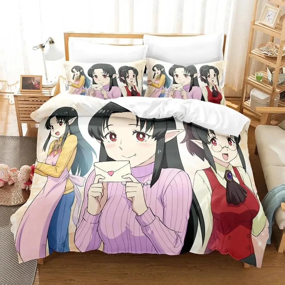 Comforter The Vampire Dies In No Time 2 Bedding Set Cartoon Anime Adult Kid Bedroom S 3D Print Kawaii Anime