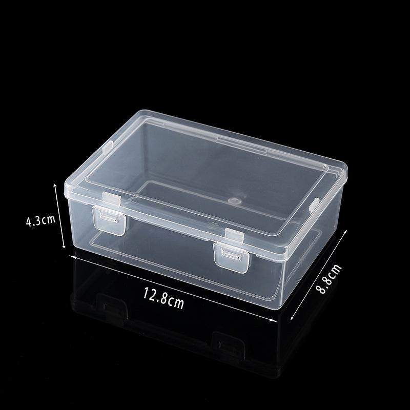 Rectangle Pp Transparent Plastic Box, Stationery Packaging Box, Electronic Components, Hardware Tools, Parts Box, Toy Storage Box