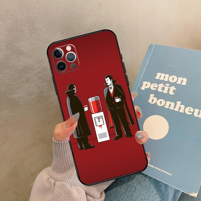 Dracula Phone Case For iPhone 11 12 13 14 15 16 Pro Max Back Cover For iPhone X XS Max XR Plus