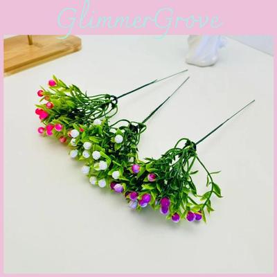 Particle Flower Plastic Artificial Bouquet For Setting Up Scenes Shooting