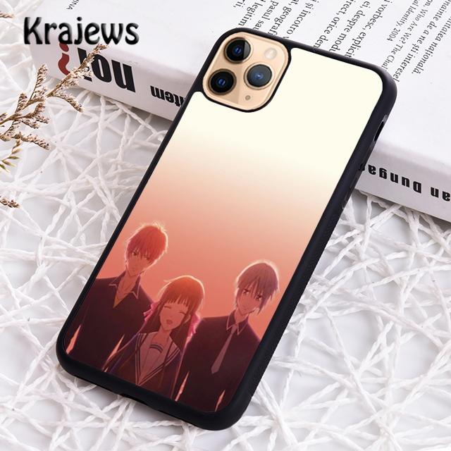 Krajews Fruits Basket Anime Handyhülle Cover Für iPhone 14 5 SE 6s 7 8 plus X XR XS 11 12 13 pro max Samsung Galaxy S21 S22ultra